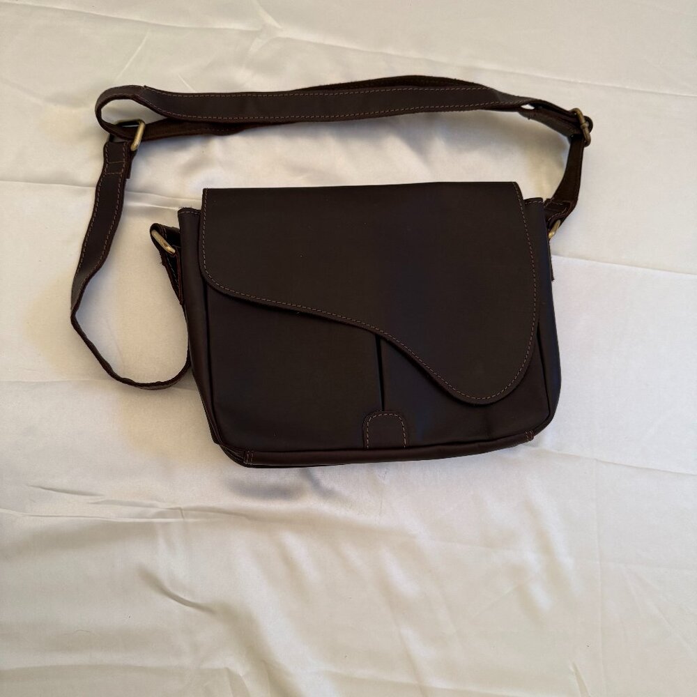 Gracy Full Grain Leather Crossbody Bag from Denver Leather Craft. NWOT